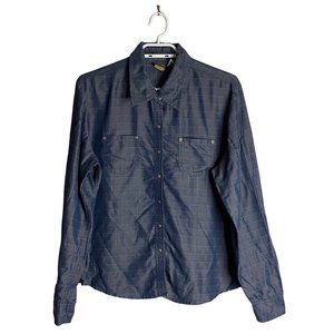 Shaver Lake Women's Patterned Chambray Button-Down Shirt